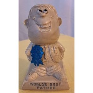 Russ Berrie Figureine Worlds Best Father